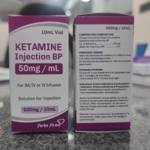 Alternative view of Ketamine HCL Vial