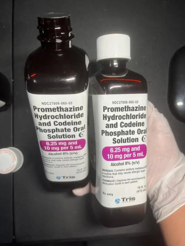 promethazine hydrochloride and codeine (tris) promethazine hydrochloride and codeine (tris)