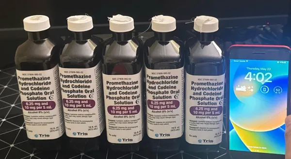 promethazine hydrochloride and codeine (tris) promethazine hydrochloride and codeine (tris)
